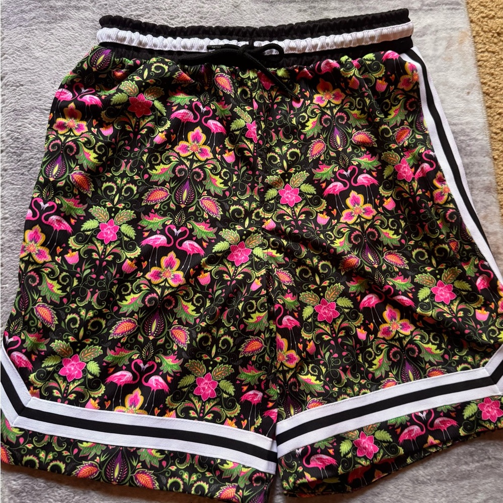 Swims Men's Swim Trunks with Floral Design